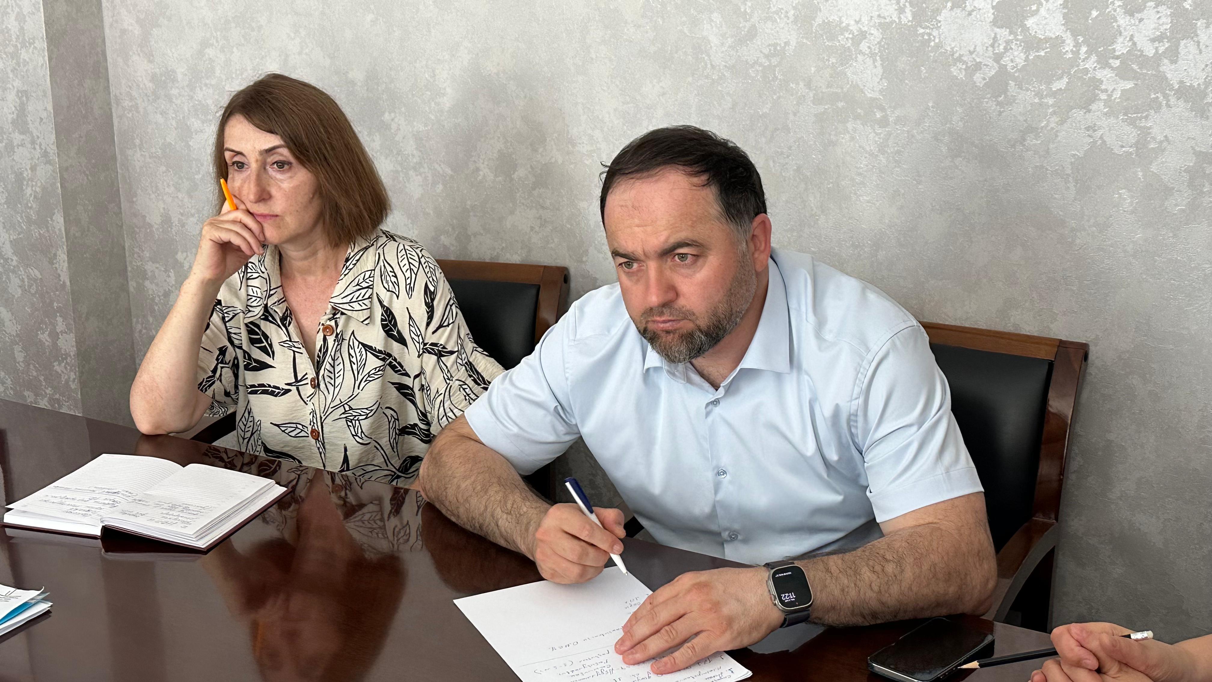 В Минэкономразвития Дагестана обсудили социально-экономическое развитие Тляратинского района